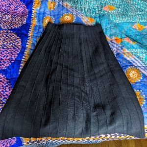 Zara knee length sweater skirt A line